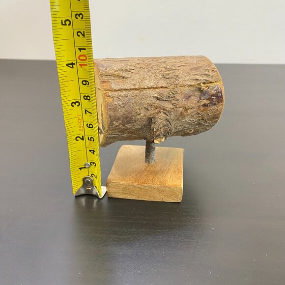 Handmade Table Top Jewelry Box, Ring Keepsake, Wood Burning Art, Cabin Decor. - Picture 6 of 10